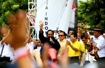 Surya Paloh dan Setya Novanto Lepas Merpati di ‘Kita Indonesia’