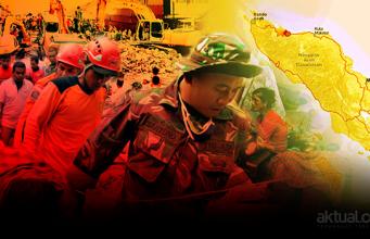 Gempa Susulan Terjadi Hingga 35 Kali Gempa berkekuatan 6,4 skala richter mengguncang Aceh. (ilustrasi/aktual.com - foto/antara)