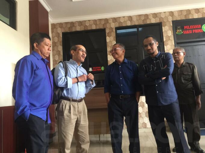 Abraham Samad, Efendi Gazali, Faisal Basri Ikut Hadir di Sidang Lanjutan Dahlan Iskan (Foto: Ahmad H Budiawan)