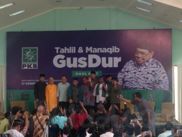 Tahlil dan Manaqib Haul Gus Dur di DPP PKB