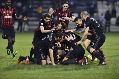 AC Milan Sabet Piala Supercoppa Italiana 2016