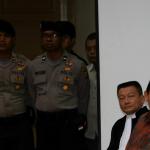 Gubernur Non Aktif Basuki Tjahaja Purnama Menghadiri sidang Lanjutan Kasus Dugaan Penistaan Agama di Auditorium Kementrian Pertanian, Jakarta, Selasa, 31 Januari 2016. Sidang lanjutan yang ke delapan ini diagendakan mendengarkan keterangana saksi salah satunya ketua MUI, Ma'aruf Amin dan anggota KPUD DKI Jakarta Dahlia. Pool/JP/Seto Wardhana