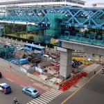 PT MRT Jakarta akan melakukan percepatan pembangunan pada tahun 2017 dengan target 37 persen peningkatan konstruksi, sehingga akan berdampak kemacetan di sejumlah titik. AKTUAL/Munzir