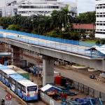 PT MRT Jakarta akan melakukan percepatan pembangunan pada tahun 2017 dengan target 37 persen peningkatan konstruksi, sehingga akan berdampak kemacetan di sejumlah titik. AKTUAL/Munzir