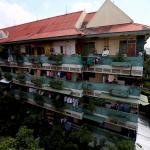 Suasana dikawasan Rumah Susun Bumi Cengkareng Indah, Jakarta, Selasa (31/1/2017).Warga mengaharapkan jika nanti Gubernur DKI Jakarta terpilih, berharap lebih memperhatikan warga yang berada rumah susun tersebut. AKTUAL/Munzir