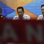 Dalam jumpa persnya Badan Narkotika Nasional (BNN) berhasil mengungkap pengiriman sabu asal Malaysia sebanyak 21 kg melalui perbatasan oleh jaringan lembaga pemasyarakatan (lapas) Pontianak Kalimantan Barat. Petugas mengamankan 6 orang pelaku masing-masing berinsial BW alias Planet, H alias Iyan, GV alias Valen, N alias Nonot, DH alias Mangap dan S alias Ahmad. AKTUAL/Munzir