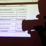 Ahok-Djarot habiskan Rp 53,6 miliar untuk kampanye. Hal tersebut disampaikan oleh Bendahara Timses Ahok-Djarot, Charles Honoris ketika menyampaikan laporan keuangan dana kampanye. AKTUAL/Munzir