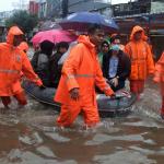 Badan Nasional Penanggulangan Bencana (BNPB) menyebutkan bahwa ada 54 titik banjir yang tersebar di wilayah Jakarta dengan ketinggian bervariasi. AKTUAL/Munzir