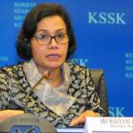 Menkeu Sri Mulyanai saat rilis stabilitas keuangan Indonesia di Jakarta, Jumat (3/2). Pembahasan tersebut diikuti oleh Kemenkeu, OJK, Bank Indonesia, dan LPS ini memandang stabilitas keuangan nasional dari berbagai aspek. AKTUAL/Tino Oktaviano