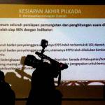 Rakor diselenggarakan untuk mengecek persiapan akhir penyelenggaraan Pilkada di 101 daerah serta mengantisipasi permasalahan dalam penyelenggaraannya. AKTUAL/Munzir