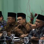 Dalam konferensi persnya MUI menyesalkan atas pernyataan Ahok yang menyudutkan KH Ma'ruf Amin saat menjadi saksi di sidang penistaan Agama. AKTUAL/Munzir