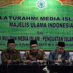 Dalam konferensi persnya MUI menyesalkan atas pernyataan Ahok yang menyudutkan KH Ma'ruf Amin saat menjadi saksi di sidang penistaan Agama. AKTUAL/Munzir