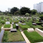 Suasana di sekitar makam TPU Karet Bivak, Jakarta, Selasa (28/2/2017). Dinas Kehutanan DKI Jakarta mengalokasikan dana Rp100 miliar untuk membenahi sekaligus menambah lahan pemakaman pada 2017. AKTUAL/Munzir