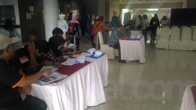 Pemilih di TPS 15 RSCM (Dok Aktual/Novrizal Sikumbang)