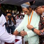 Sosialisasi serta simulasi pemungutan dan penghitungan suara pilkada itu untuk mengajak masyarakat menggunakan hak suara pada pilkada serentak di 101 daerah termasuk DKI Jakarta pada 15 Februari mendatang. AKTUAL/Munzir