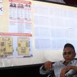 Sosialisasi serta simulasi pemungutan dan penghitungan suara pilkada itu untuk mengajak masyarakat menggunakan hak suara pada pilkada serentak di 101 daerah termasuk DKI Jakarta pada 15 Februari mendatang. AKTUAL/Munzir