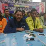 Sejumlah mahasiswa dari berbagai Universitas di Jakarta menggelar jumpa persnya di Jakarta, Kamis (2/2/2017). Dalam jumpa persnya para mahasiswa akan menyelenggarakan Jambore Nasional Mahasiswa pada tanggal 4-6 Februari dan Jambore ini juga acara silaturahmi 3.000 aktivis Mahasiswa dari ratusan kampus di seluruh Indonesia yang juga menjadi media konsolidasi untuk menyamakan sikap menyikapi kondisi Bangsa dan Negara hari ini. AKTUAL/Munzir