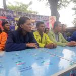 Sejumlah mahasiswa dari berbagai Universitas di Jakarta menggelar jumpa persnya di Jakarta, Kamis (2/2/2017). Dalam jumpa persnya para mahasiswa akan menyelenggarakan Jambore Nasional Mahasiswa pada tanggal 4-6 Februari dan Jambore ini juga acara silaturahmi 3.000 aktivis Mahasiswa dari ratusan kampus di seluruh Indonesia yang juga menjadi media konsolidasi untuk menyamakan sikap menyikapi kondisi Bangsa dan Negara hari ini. AKTUAL/Munzir