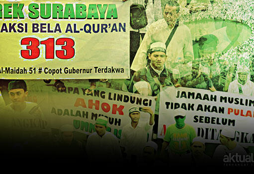 Ini Beberapa Tuntutan Massa Aksi 313 di Depan Istana Negara