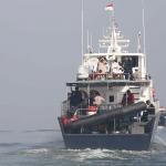 Ketua Komisi IV DPR RI Edhy Prabowo didampingi Wakil Ketua Komisi IV Herman Kheron dan Anggota lainnya meninjau pulau reklamasi di Teluk Jakarta, Jumat (24/3). Peninjauan ini sebagai bentuk kerja Komisi IV DPR RI yang telah membentuk panita kerja (Panja) reklamasi teluk Jakarta, untuk mengawasi agar tidak ada peraturan yang dilanggar dalam proyek tersebut juga bencana sosial dan lingkungan. AKTUAL/Tino Oktaviano