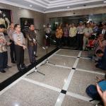 Polri dan Badan Pertanahan Nasional (BPN) meneken nota kesepahaman atau MoU untuk memberantas mafia tanah. Dua lembaga tersebut membentuk tim terpadu yang sekaligus menekan praktik pungutan liar atau pungli. AKTUAL/Munzir