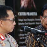 Polri dan Badan Pertanahan Nasional (BPN) meneken nota kesepahaman atau MoU untuk memberantas mafia tanah. Dua lembaga tersebut membentuk tim terpadu yang sekaligus menekan praktik pungutan liar atau pungli. AKTUAL/Munzir