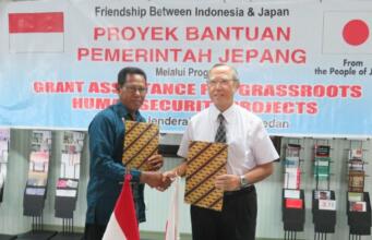 Melalui Grant Assistance for Grassroots Human Security Projects, Jepang Bangun MTS di Aceh.