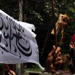 Aksi kawal sidang Ahok ini dalam rangka mengawal sidang tuntutan terdakwa kasus penodaan agama yang dilakukan Gubernur DKI Jakarta, Basuki Tjahaja Purnama atau Ahok. AKTUAL/Munzir