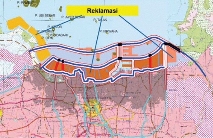 Reklamasi Teluk Jakarta Metode utama Cina Meluaskan Ruang  