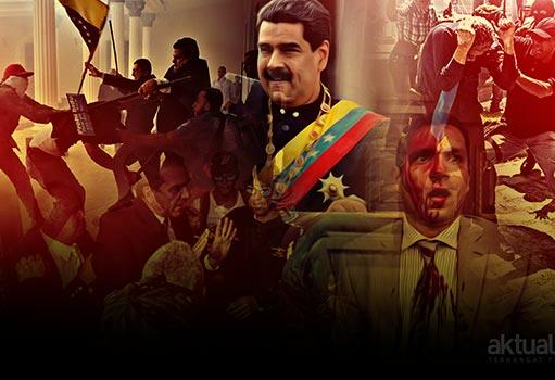 Gedung Parlemen Venezuela Diserbu, Sejumlah Anggota DPR Dipukuli