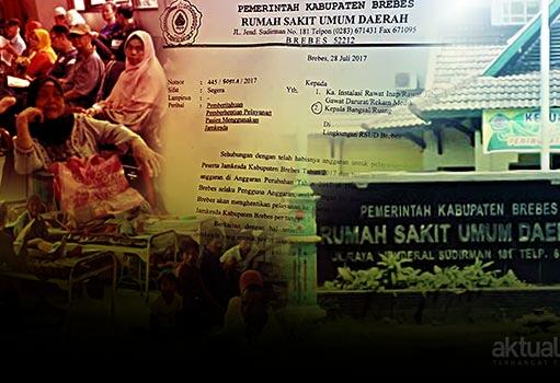 Per 1 Agustus 2017, RSUD Brebes Stop Pelayanan Bagi Pasien Jamkesda