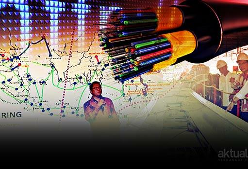 Menkominfo Gelar Kabel Bawah Laut Palapa Ring Barat