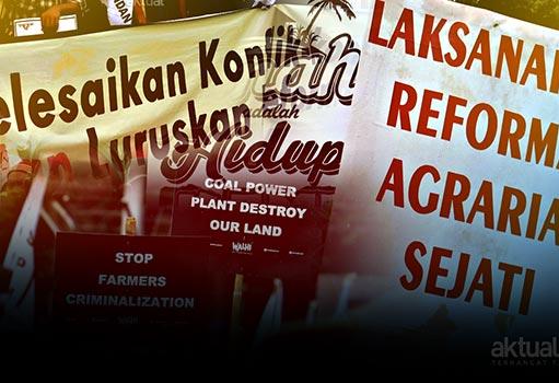 Ribuan Petani Minta Jokowi Segera Laksanakan Reformasi Agraria Sesuai Amanah Undang Undang