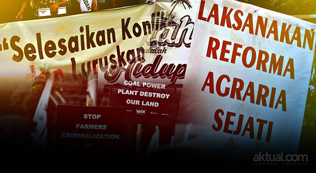 Ribuan Petani Minta Jokowi Segera Laksanakan Reformasi Agraria Sesuai Amanah Undang Undang