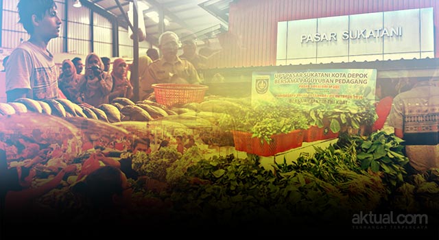 Usulan Pasar Sukatani Depok Menjadi Binaan Lembaga Internasional