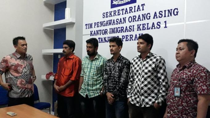 Lima Warga Negara India Diamankan Imigrasi Tanjung Perak Surabaya