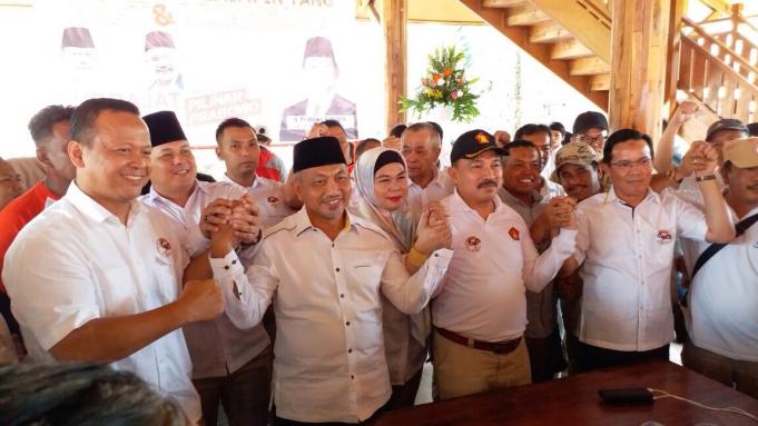 Ratusan Warga Bandung Barat Mancing Bareng Syaikhu