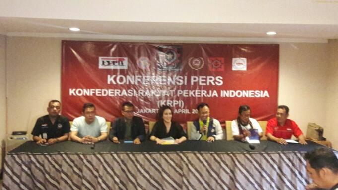 KRPI yang terdiri dari Federasi Pekerja Pos Logistik Indonesia (FPPLI), Federasi Pekerja Pelabuhan Indonesia (FPPI), Komite Nusantara Aparatur Sipil Negara (KNASN), Organisasi Pekerja Seluruh Indonesia (OPSI), Federasi Buruh Seluruh Indonesia (FBSI) dan Forum Honorer Kategori II Indonesia (FHK2I) memutuskan bergabung untuk menyuarakan hal-hal elementer bagi perbaikan rakyat pekerja Indonesia secara komperehensif.