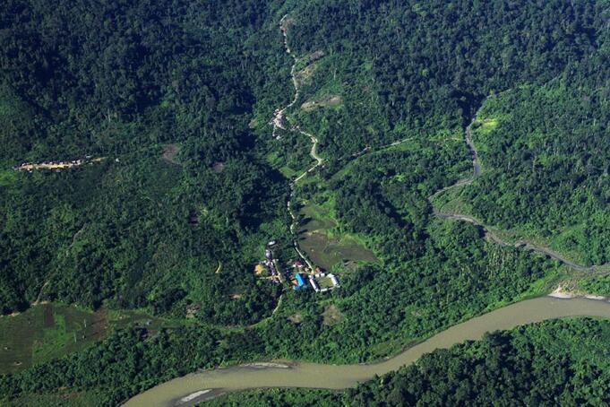 Desa Lesten, Kecamatan Pining, Gayo Lues, tempat pembangunan PLTA Tampur direncanakan. Foto: Junaidi Hanafiah/Mongabay Indonesia