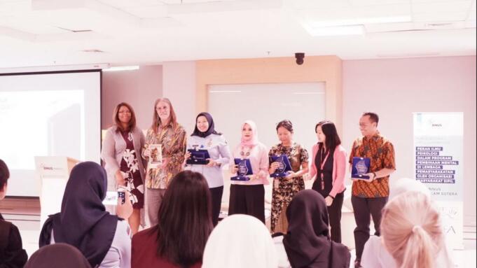 Tequila Bester - Psikolog Utama, James Kallman - Pendiri FIHRRST, Rita Eriani - Kasi Min Kamtib Lapas Perempuan Kelas II Tangerang, dr. Nuning S. Kamaratri - Kepala Tim Medis Lapas Perempuan Tangerang