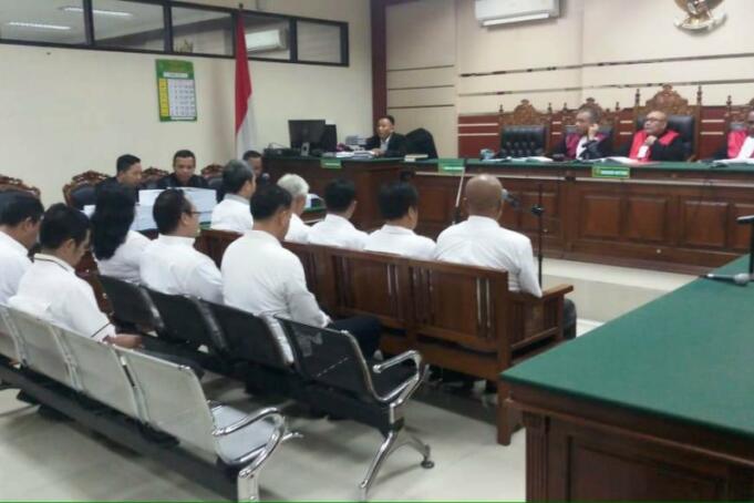 10 Mantan Anggota DPRD Malang jalani persidangan