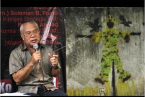 Mantan Kepala Badan Intelijen Strategis (Kabais) TNI Laksda TNI (Purn) Soleman B Ponto