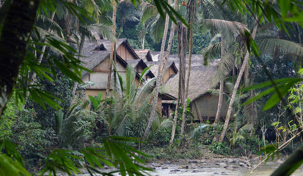 Perkampungan suku Baduy Luar. ( Foto: Beritasatu./Danung Arifin )