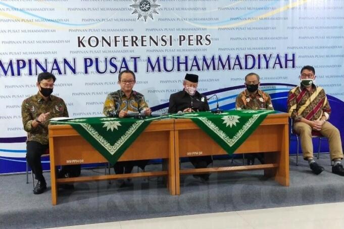 Jumpa pers di Gedung Dakwah Muhammadiyah