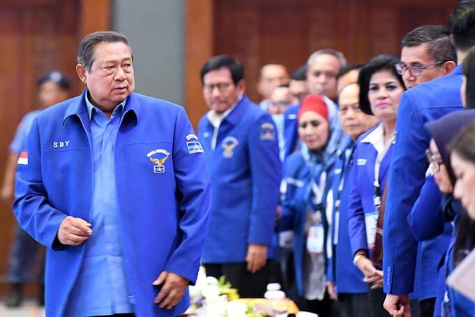 Ketua Majelis Tinggi Partai Demokrat, Susilo Bambang Yudhoyono (SBY)/Antara Foto