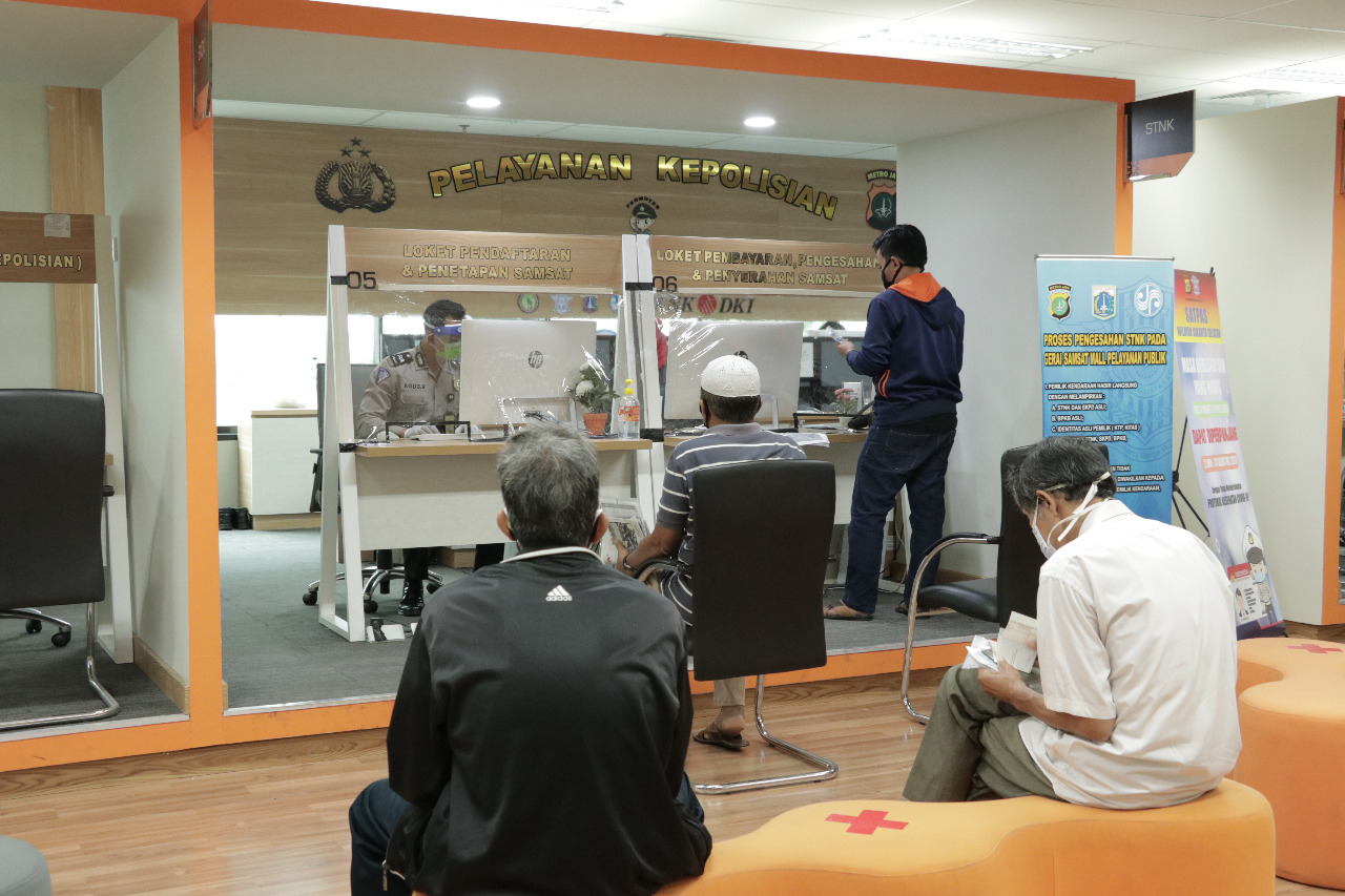 Pelayanan di Mal Pelayanan Publik DKI Jakarta/dok.istimewa