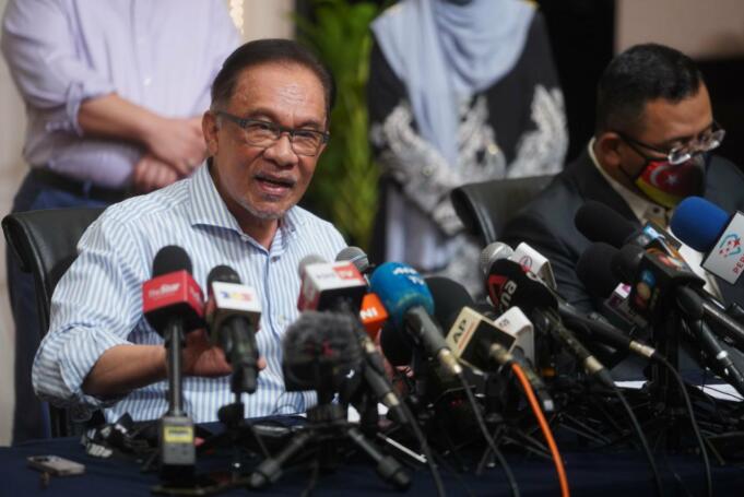 Presiden PKR sekaligus Ketua Oposisi Malaysia, Anwar Ibrahim