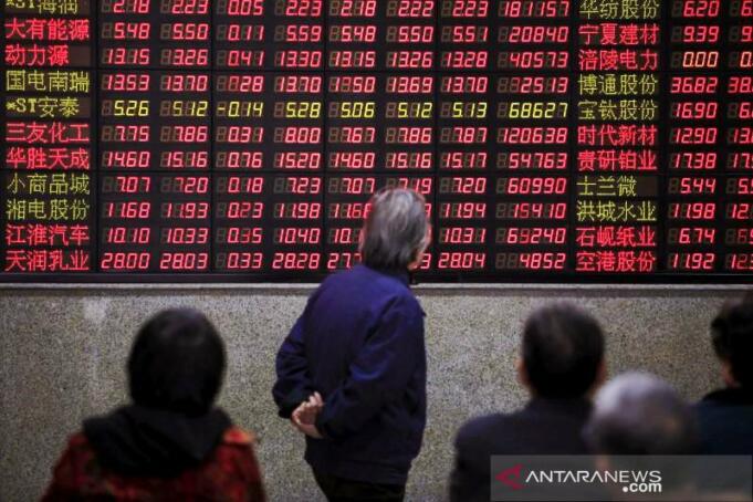 Shanghai Stock Exchange/ANTARA