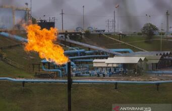 Jika Terbukti Bohong, Tokoh Riau Minta Presdir CPI Ditangkap Ilustrasi: Pembangkit Listri Blok Rokan/ANTARA