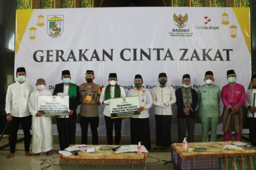 Bupati Zukri Harap Gerakan Cinta Zakat Sampai ke Desa di Kabupaten Pelalawan